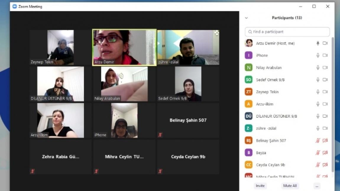 Velilerimize Güvenli İnternet Semineri Verildi